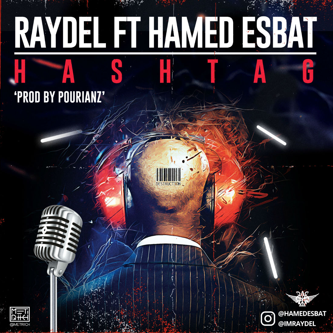 Raydel Ft HamedEsbat - Hashtag