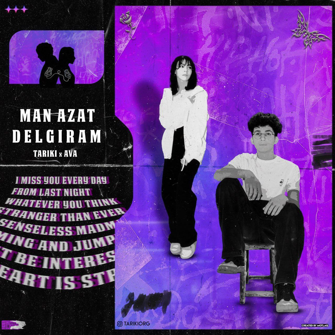 Tariki Ft Ava - Man Azat Delgiram