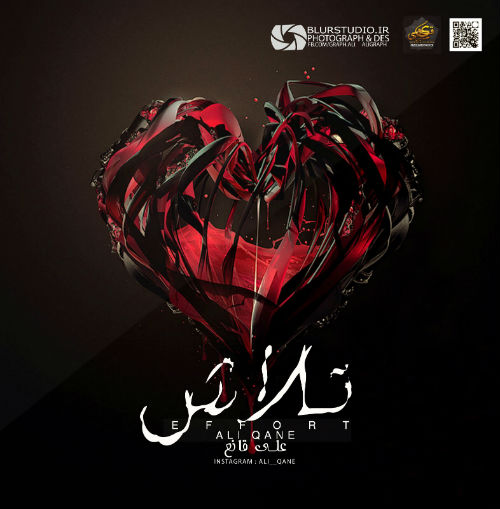 علی قانع - تلاش