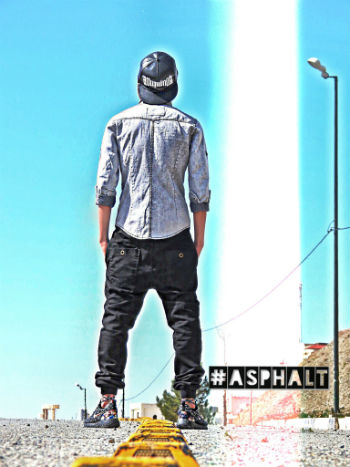 مسعود - آسفالت