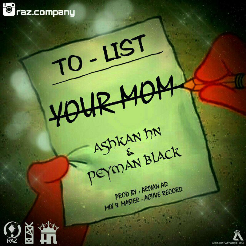 Peyman Black & Ashkan HN - To_List