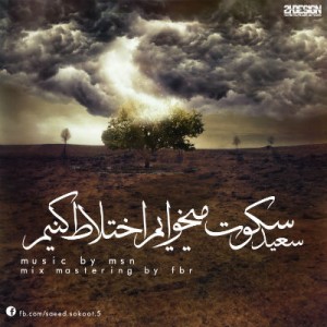 آهنگ سعید سکوت به نام میخوایم اختلاط کنیم