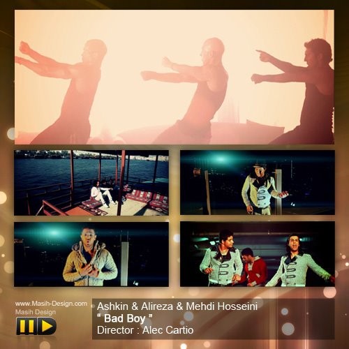 موزیک ویدیو جدید اشکین و علیرضاز به نام Bad Boy