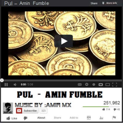 آهنگ جدید از امین Fumble به نام پول