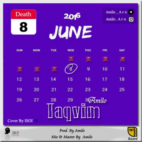 آهنگ تقویم از آمیلو