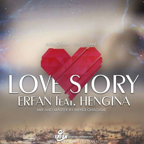 آهنگ لاو استوری از عرف و هنگینا